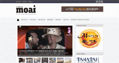 Desktop Screenshot of elcorreodelmoai.com